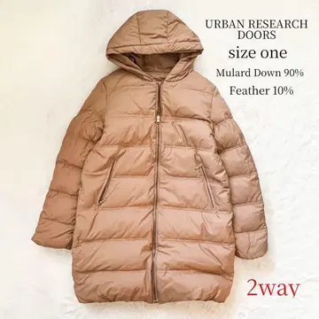 프랑스 산 뮬러 다운 어반 리서치 도어스 리버서블 다운 자켓