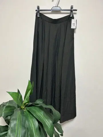 블랙 플레어 스커트 사이즈 38