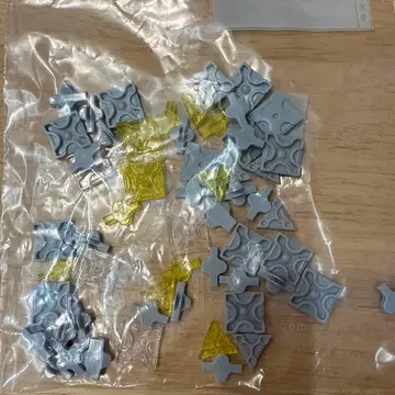 LaQ 옐로우 컬러 투명, 무색 투명, 그레이 부품