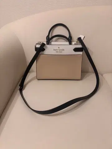 케이트 스페이드 숄더백 베이지