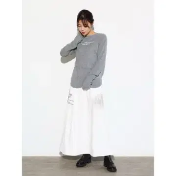 야마다야 스콧 클럽 그레이 크루넥 티셔츠