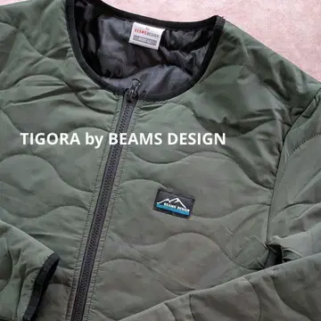 새상품급 남성용 티고라 x 빔즈 노카라 자켓 나일론 자켓