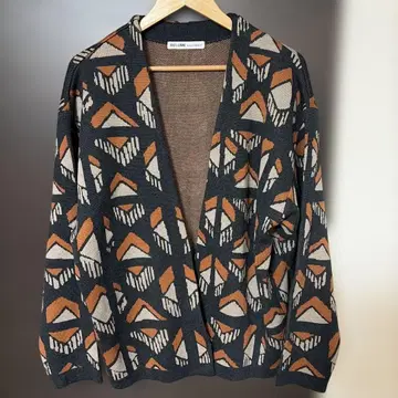 relume RELUME CALIFORNIA 기하학 패턴 가디건 새상품급