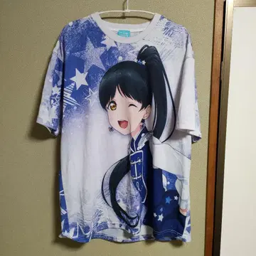 하즈키 코이 풀 그래픽 T셔츠 L 사이즈 이차원 COSPA