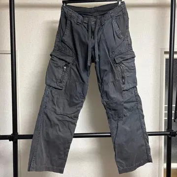 다크 그레이 카고 팬츠 4 포켓