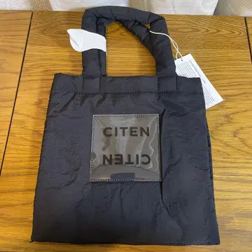 CITEN 블랙 토트백
