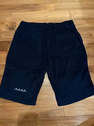 무타 마린 네이비 숏팬츠 타월 원단 파일