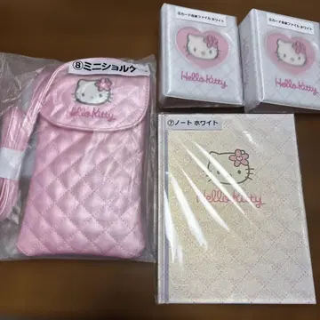 Hello Kitty 당첨 복권 세트