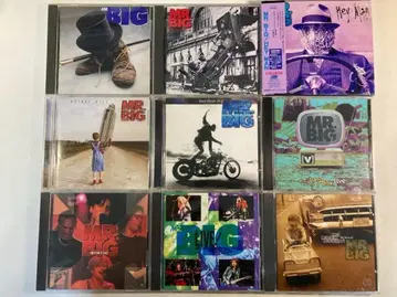 P8785 MR.BIG CD 앨범 9장 세트 미스터 빅