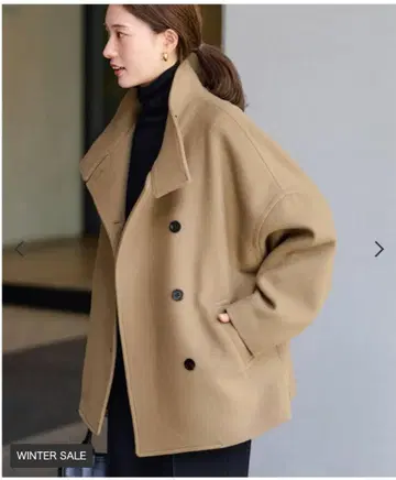 FRAMeWORK 멜톤 코쿤 코트 3 카멜