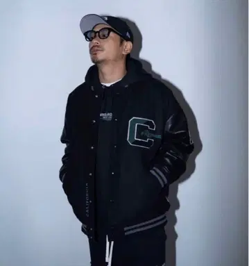 #Re:room 바시티 자켓 블랙 ML 새상품급 남성용 아우터