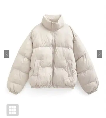 스탠드 카라 숏 기장 다운 자켓 [dk1342]