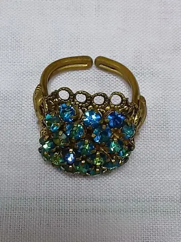 칵테일 반지 빈티지 스타일