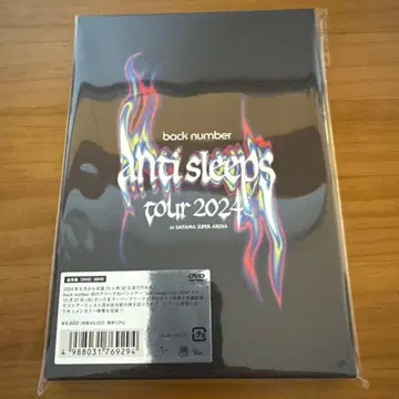 backnumber anti sleeps tour2024 DVD