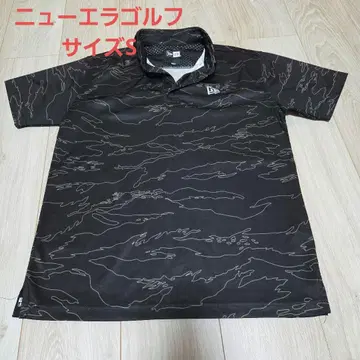 NEW ERA 골프 셔츠 S 사이즈 블랙