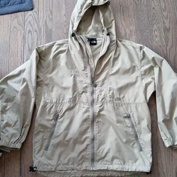 THE NORTH FACE 남성용 M 베이지 나일론 자켓