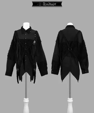 DimMoire 디무모아르 감금 하네스 셔츠 Black 블랙