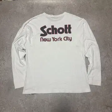 Schott 긴팔 롱티 New York City