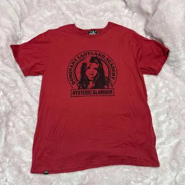 HYSTERIC GLAMOUR 도미넌트 레이디랜드 아카데미 T셔츠 M