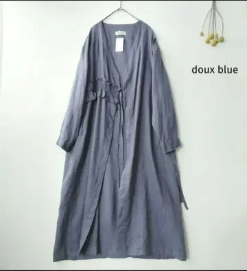 doux blue 롱 원피스
