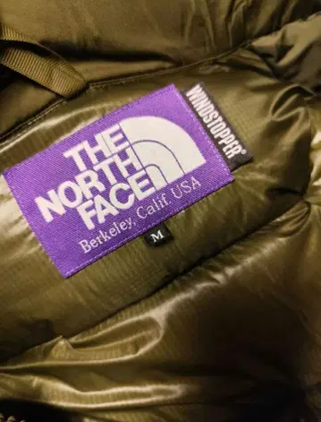 THE NORTH FACE 퍼플 라벨 M 다운 자켓