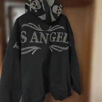 METAL J 블랙 스컬 후드티 3XL GANGSTA