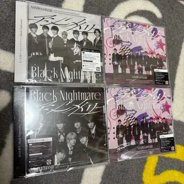 NANIWA DANSHi Black Nightmare 4장 세트