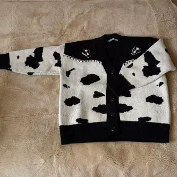 소 패턴 가디건 ZARA