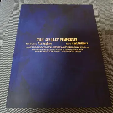 마츠시타 코헤이 출연 뮤지컬 [스칼렛 피너클] 팜플렛