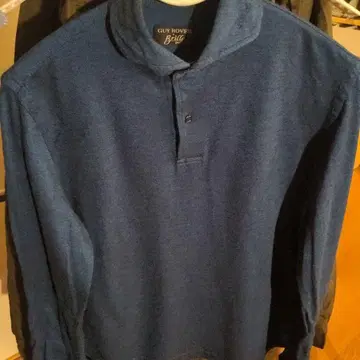 GUY ROVER Brilla 다크 블루 피케 셔츠