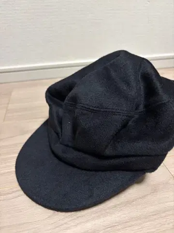 KIJIMA TAKAYUKI 블랙 헌팅 캡 M 사이즈