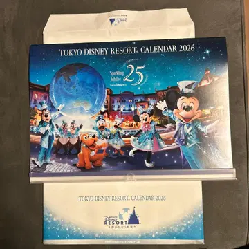 도쿄 디즈니 리조트 달력 2026