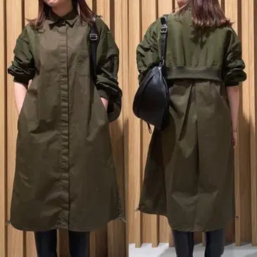 새상품 CLOVE 밀리터리 셔츠 원피스