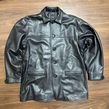 [ BEAMS ] 가죽 카 코트 양가죽