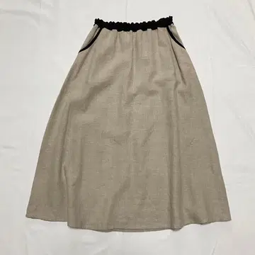 pot-pourri 기모 린넨 스커트