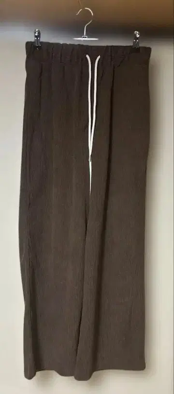 FREAK'S STORE 브라운 코듀로이 와이드 팬츠