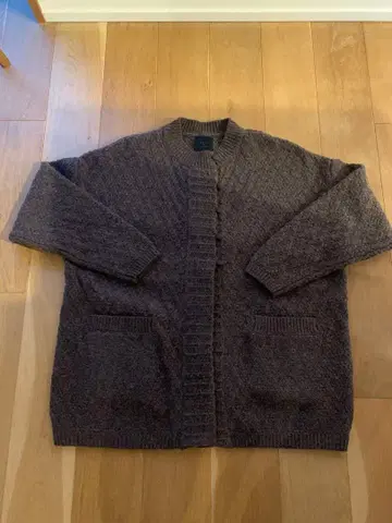 늑대와 올빼미 브라운 가디건