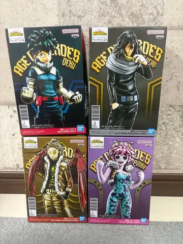 히로아카 피규어 4개 세트