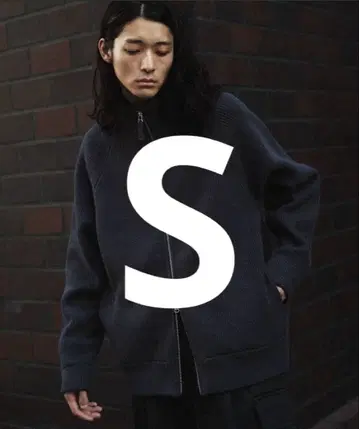 [ WYM ] 드라이버즈 니트 차콜 S 사이즈