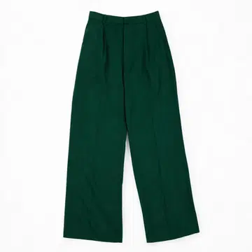 [ 아프레 주르 ] 그린 테이퍼드 팬츠 턱인 깔끔한