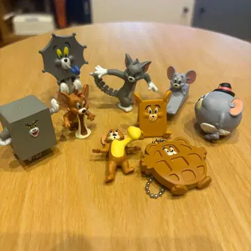 톰과 제리 피규어 세트 9개 캡슐 토이