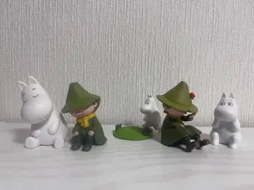 MOOMIN 가챠가챠 피규어 5개 세트