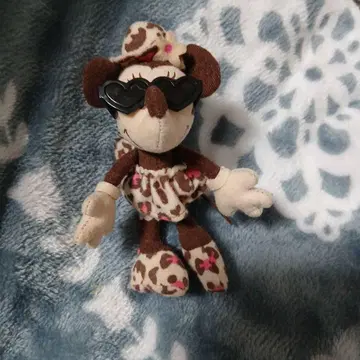 디즈니 리조트 미니 레오파드 무늬 마스코트