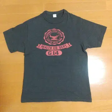 WAREHOUSE 웨어하우스 4604 멜란지 그레이 티셔츠 사이즈 M