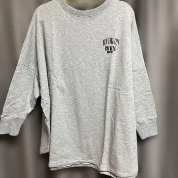 그레이 오버 사이즈 트레이닝복 NYC