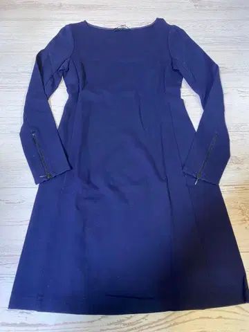 theory 네이비 긴팔 원피스 S