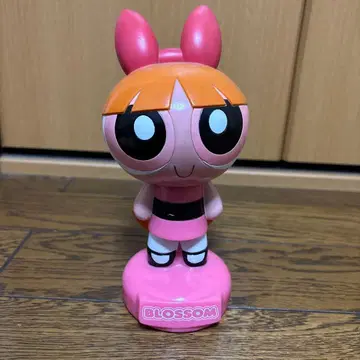 파워퍼프걸 블라썸 피규어 저금통 약 15cm