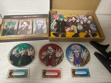 산쨩쿠! 3주년 기념일 굿즈 락 사진 캔뱃지 아크릴 코스터