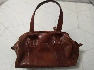 genten 브라운 가죽 백