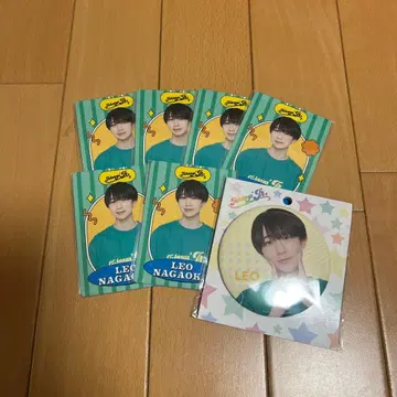 AmBitious 나가오카 렌오 캔뱃지 프로필 카드